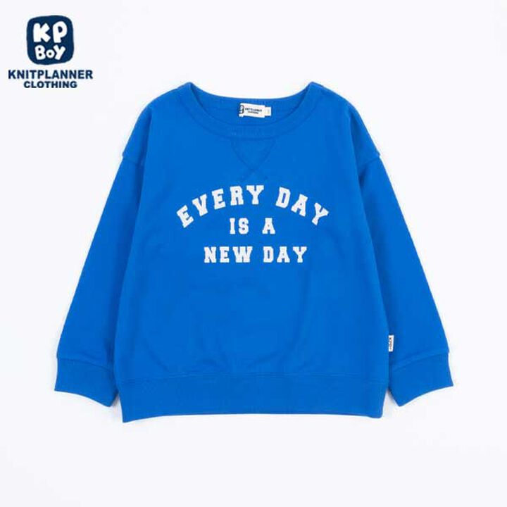 Logo Print Sweatshirt Style Long-Sleeve T-Shirt (100-130),Beige, medium image number 7