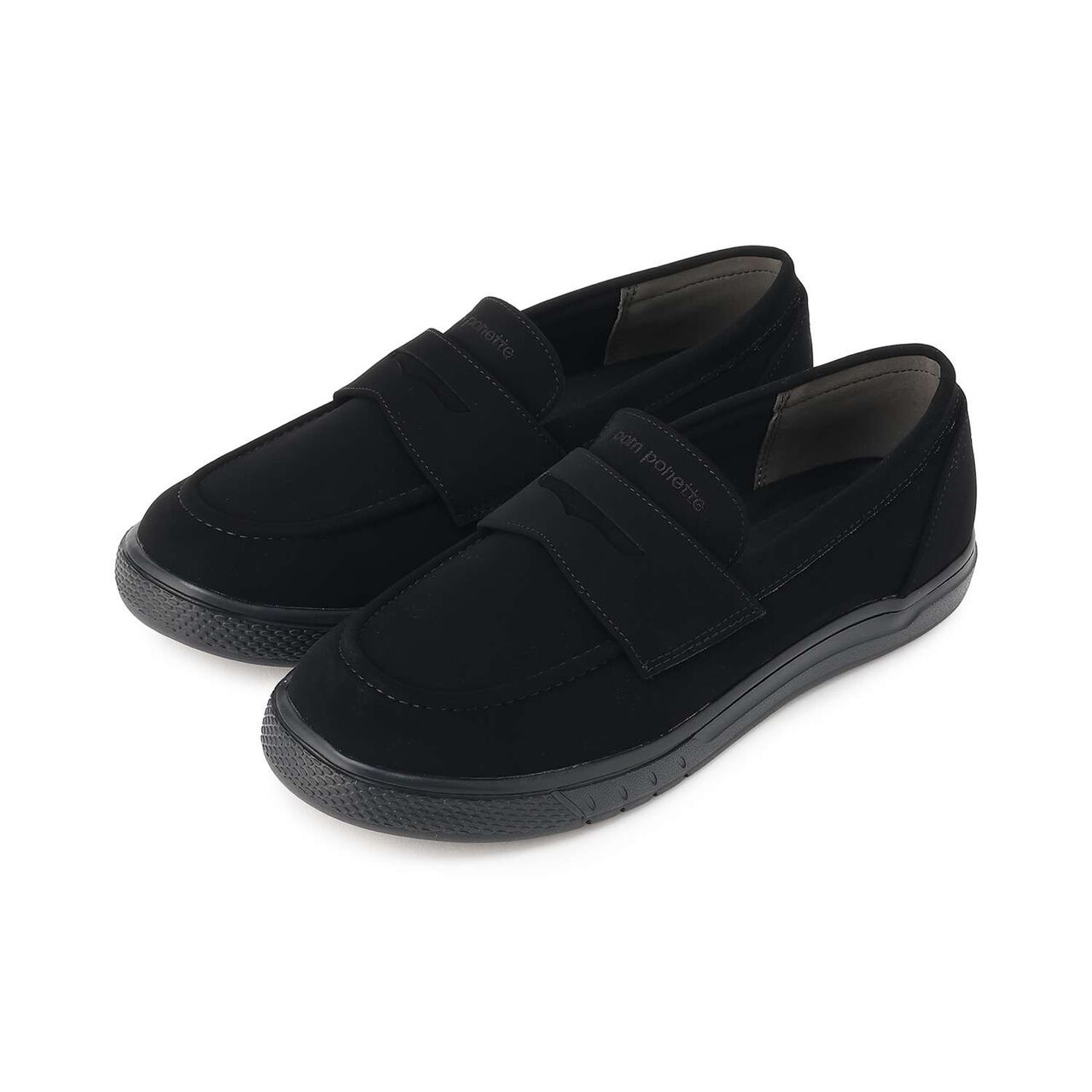 Loafer Sneakers,Black, large image number 9