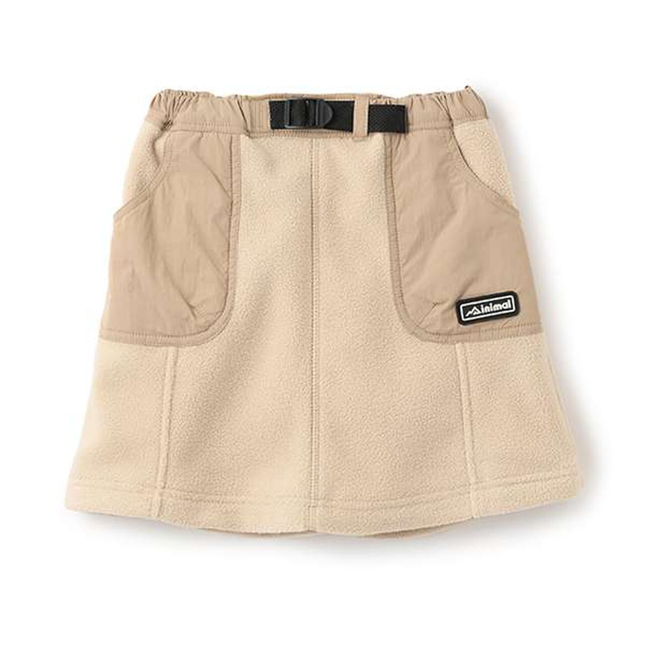 Anti-Static Fleece A-Line Skirt,Purple, large image number 12