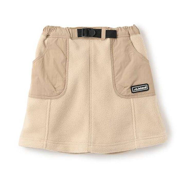 Anti-Static Fleece A-Line Skirt,Purple, medium image number 12