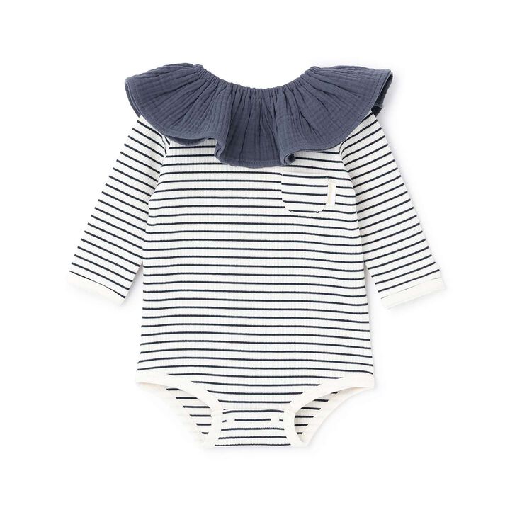 Bib-Attached Romper,, medium