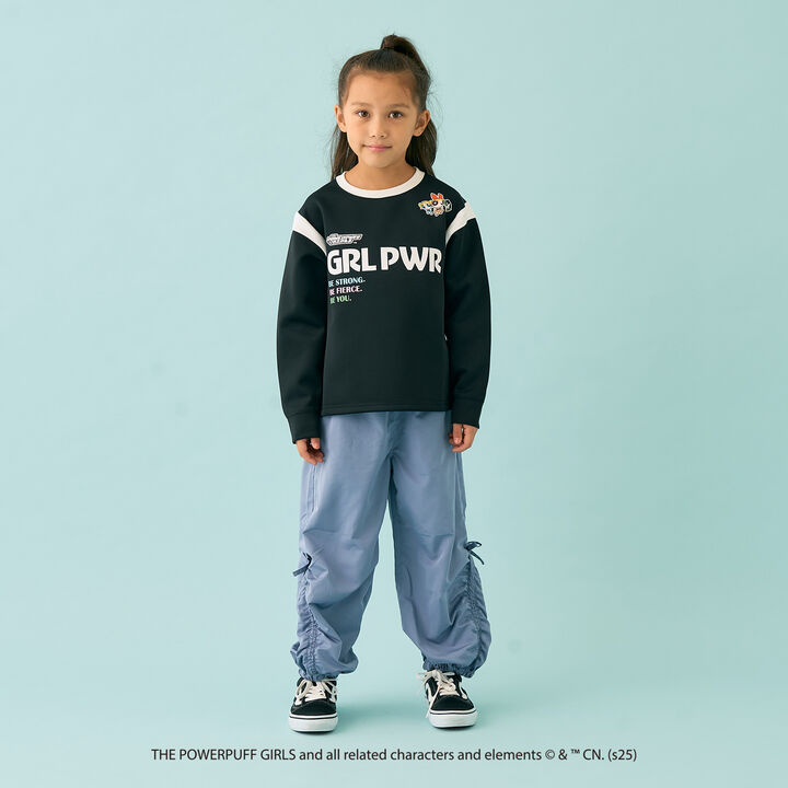 [Anti-Stain Finish] Powerpuff Girls Ponte Logo Crew,Magenta, medium image number 13