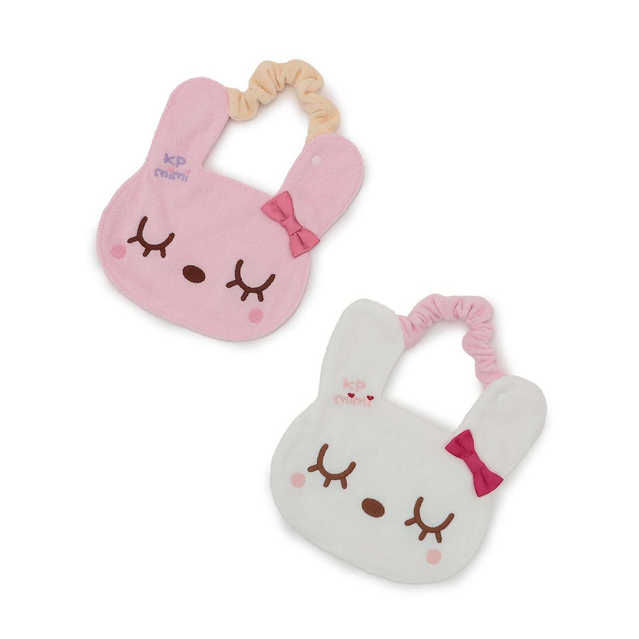 Mimi-chan Face Bib,Pink, large image number 5