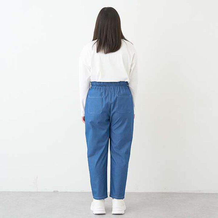 [+SIZE] [GOOD PRICE] Tapered Pants,Blue, medium image number 11