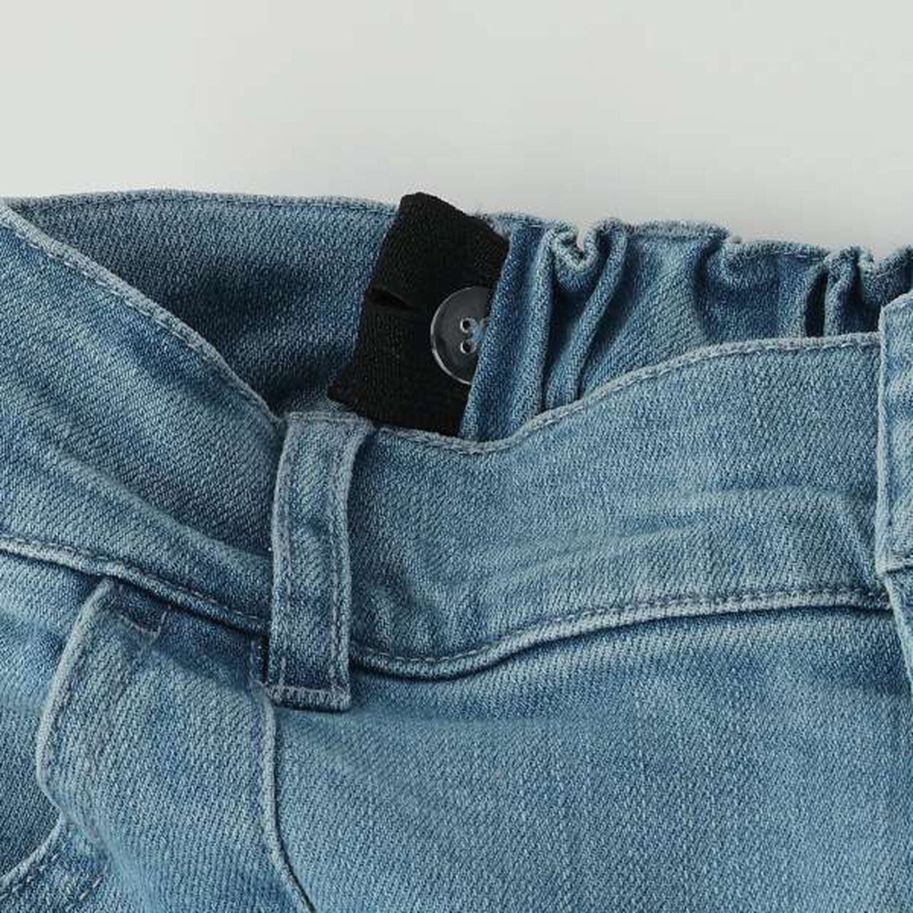 [AMI] Denim Flare Pants,Black, large image number 16