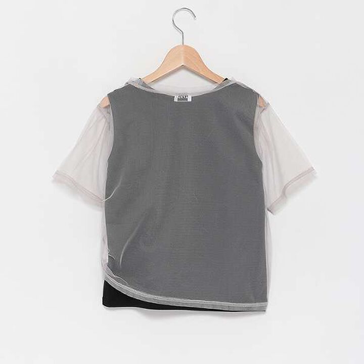 LTXC - Mesh Drawstring Half T Tank Set,Black, medium image number 1