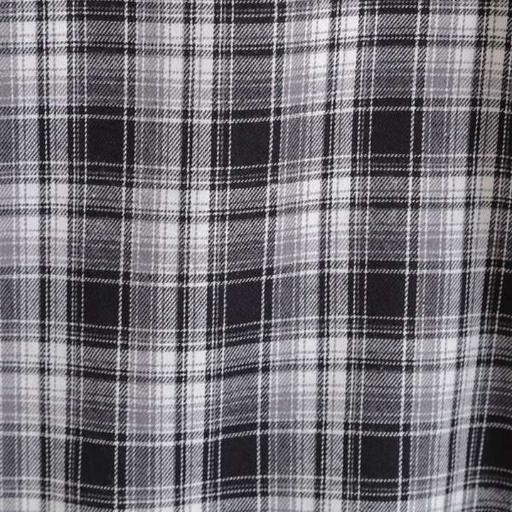 [Set Item] Brushed Checkered Shirt + Long Sleeve T-Shirt,Sax blue, medium image number 13