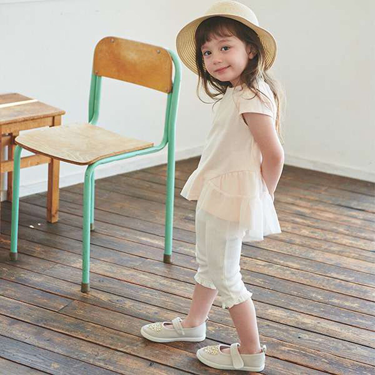 Assorted Motif Shoes,Light beige, large image number 13