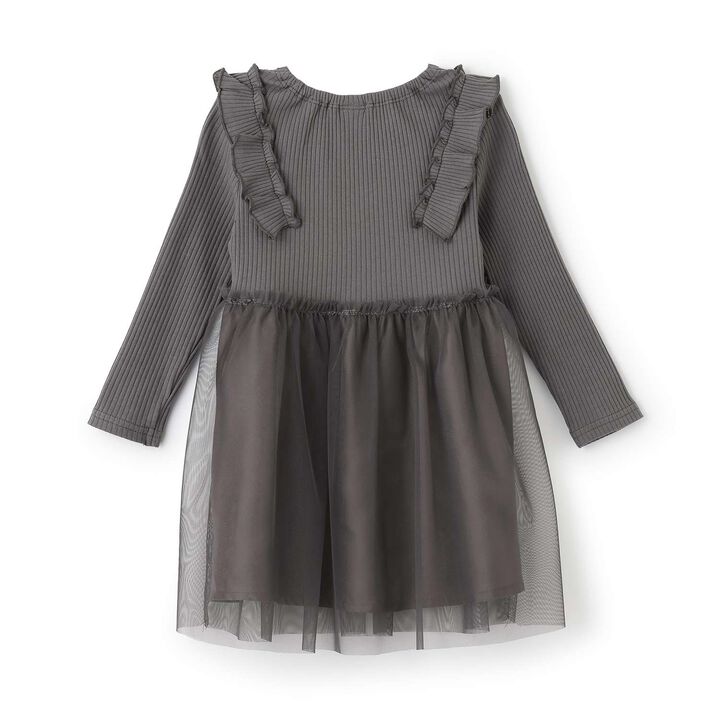 Tulle Docking Dress,Pink, medium image number 1