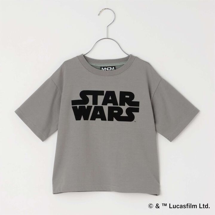 [STAR WARS] [Anti-Stain・Quick-Dry・Shape Retaining] Assorted Back Print T-Shirt [MNCM],Charcoal gray, medium image number 2