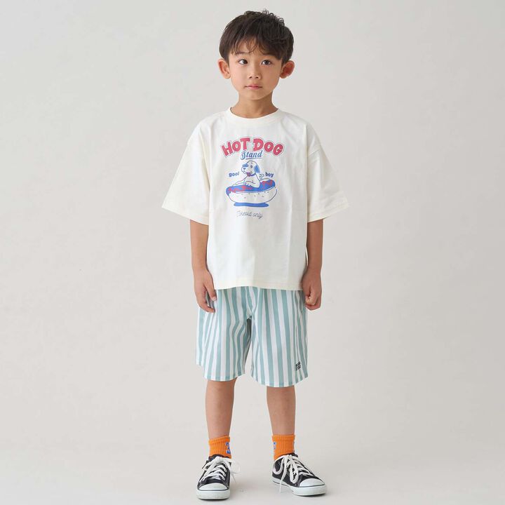 [100% Cotton] Colorful Assorted Graphic T-Shirts,Off white, medium image number 0