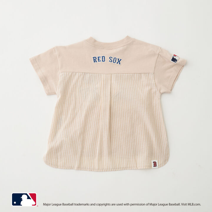 [MLB] Car Appliqu&eacute; T-Shirt,Light beige, medium image number 14