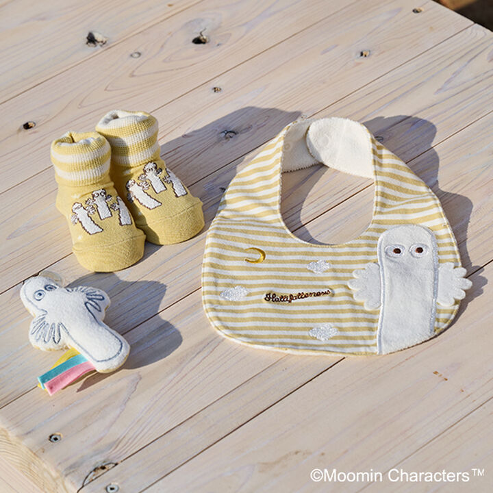 MOOMIN Nyoro Nyoro Bib,Light green, medium image number 12