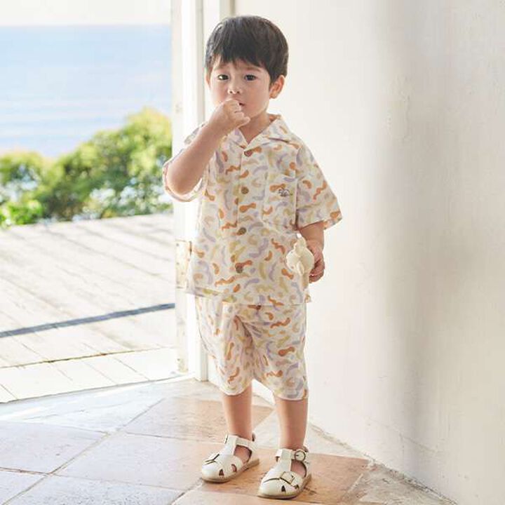 [Link] Assorted Pattern Half Pants [Link] (Kids),Beige, medium image number 20
