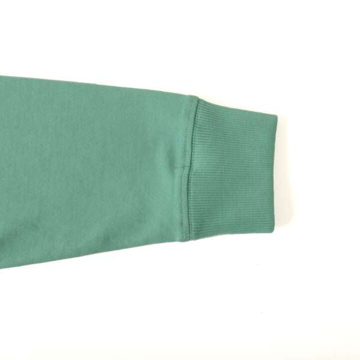 Embroidered Pocket Bob Layered Hem Long-Sleeve T-Shirt,Black, medium image number 2