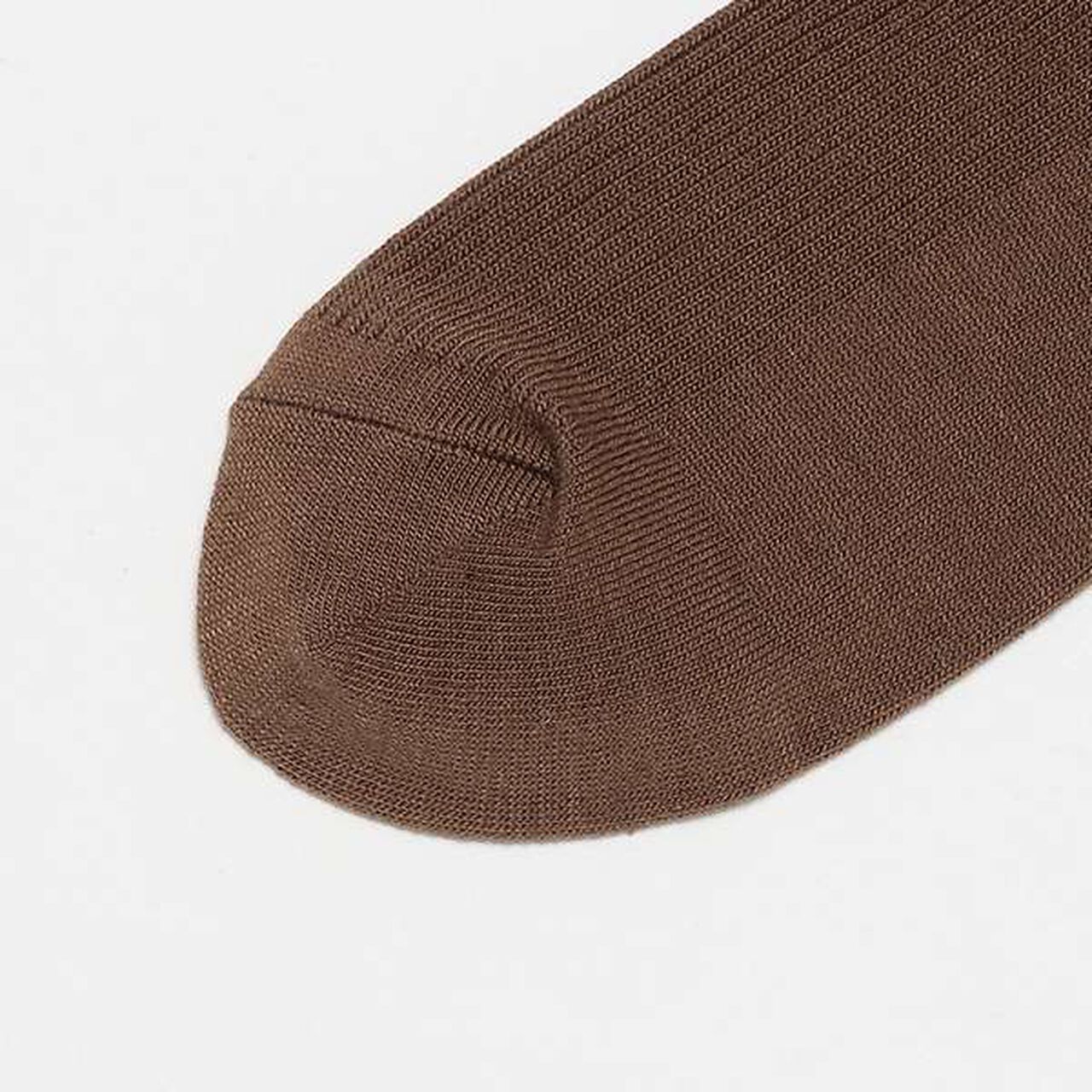 Tulle Frill Socks,Mocha tea, large image number 2