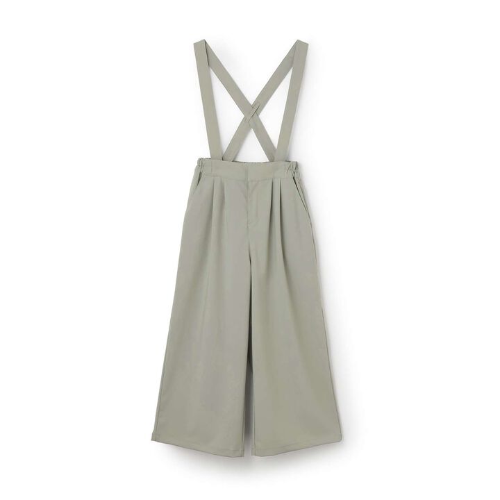 Suspender Wide Pants,Gray, medium image number 12