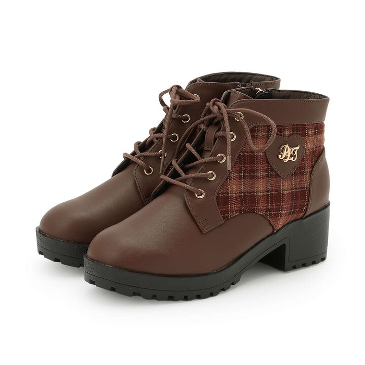Checkered Short Boots,Black, medium image number 11