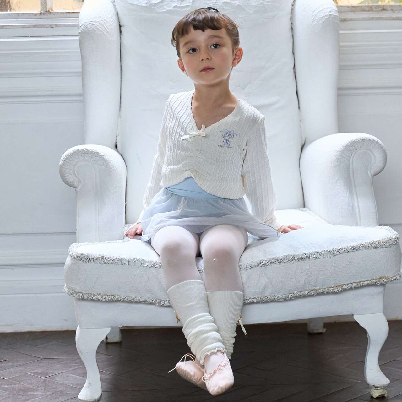 Ballet Jacquard Top,Charcoal gray, large image number 4