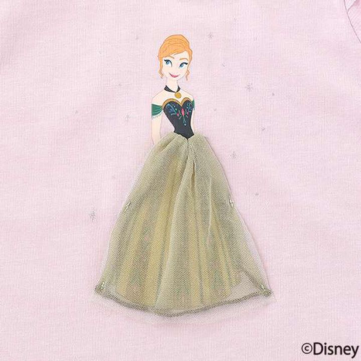 [Disney] Tulle Sleeve Graphic T-Shirt,Emerald green, medium image number 22