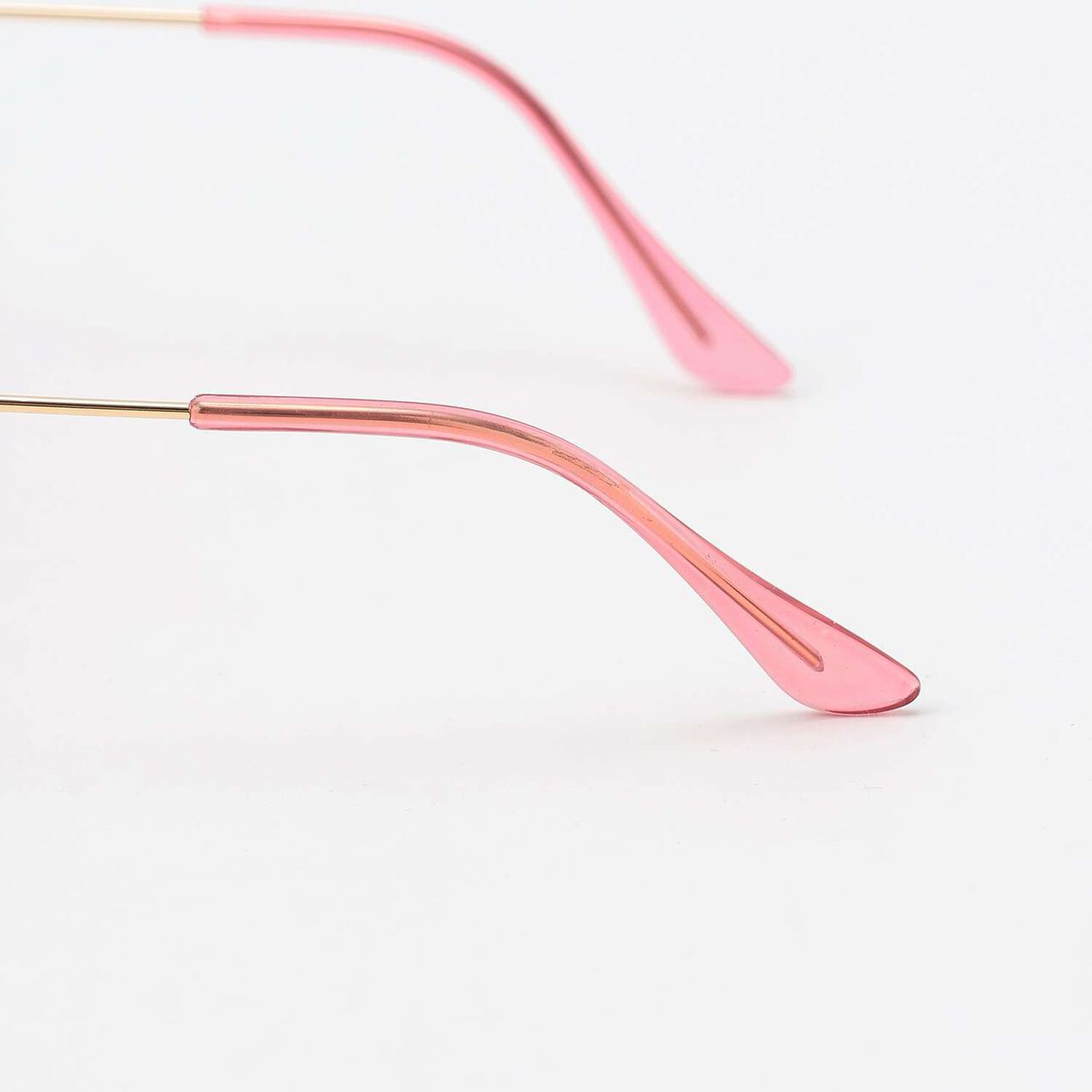 [UV] Heart-Shaped Sunglasses,Pink, large image number 4