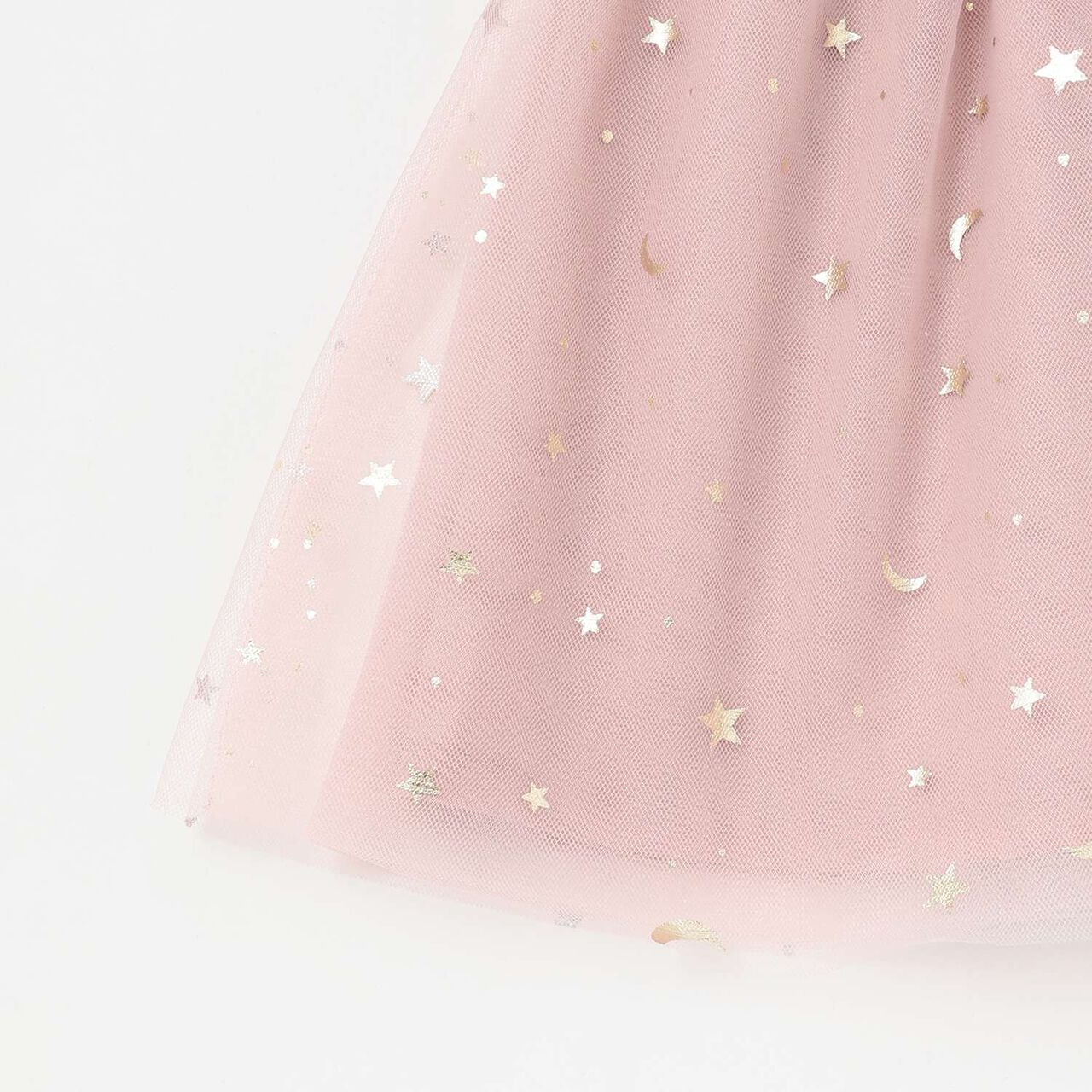 Star Tulle One-Piece Dress Suit,Pearl white, large image number 4