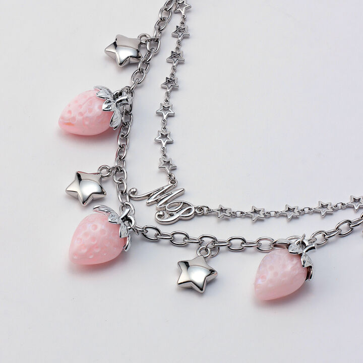 Strawberry Multi Chain,Silver, medium image number 1