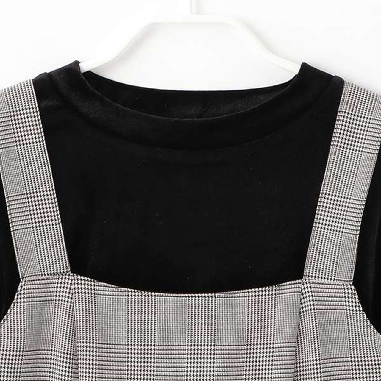[DHOLIC] Inner Lining Included Jumper Skirt,Mocha tea, large image number 8
