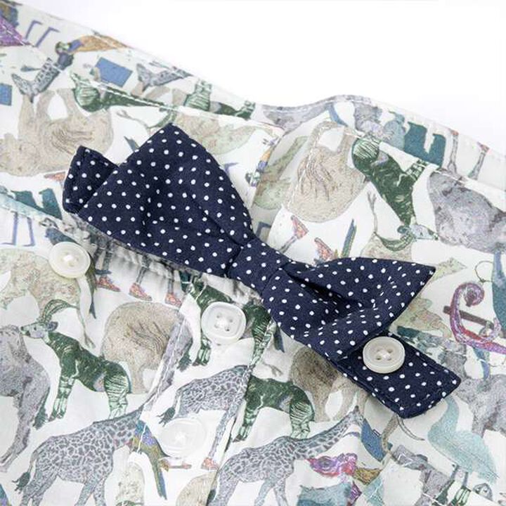 SENSE OF WONDER × LOVOT Liberty Fur Fabric Shirt,Blue, medium image number 11