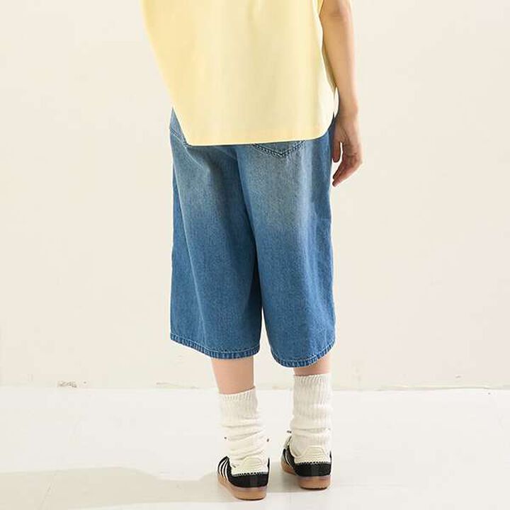 [AMI] Denim Half Pants with Hook,Black, medium image number 26