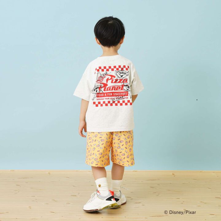[Disney-Pixar-Toy Story] Alien Wide Short Sleeve T-Shirt,Milky white, medium image number 5