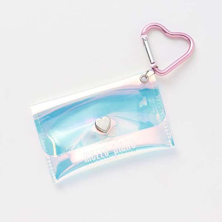 Check Pleated Skirt-Pants with Mini Pouch,Blue, medium image number 10