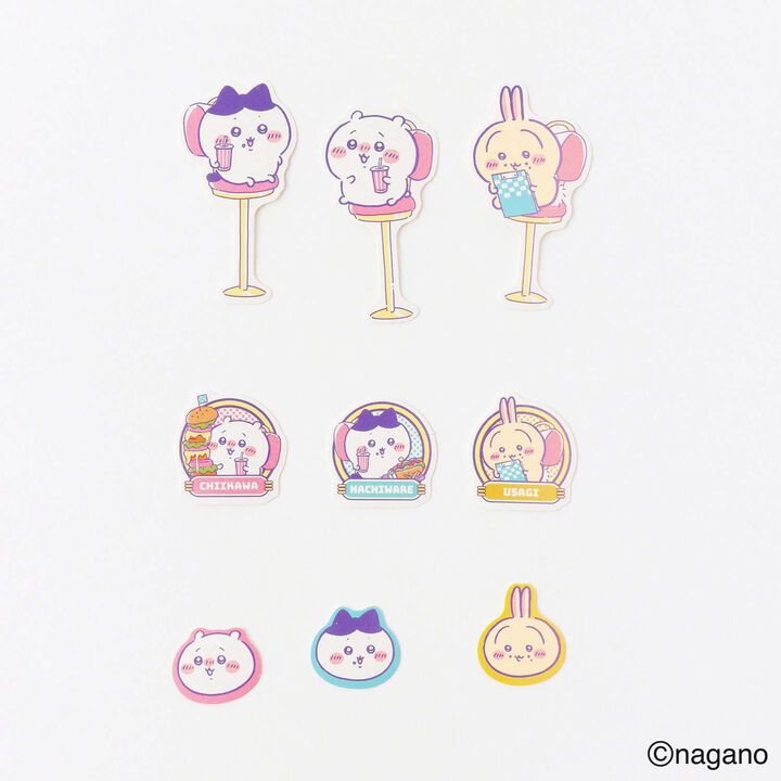 Chikawa Paper Bag with Stickers (51 Pieces),Purple, medium image number 2