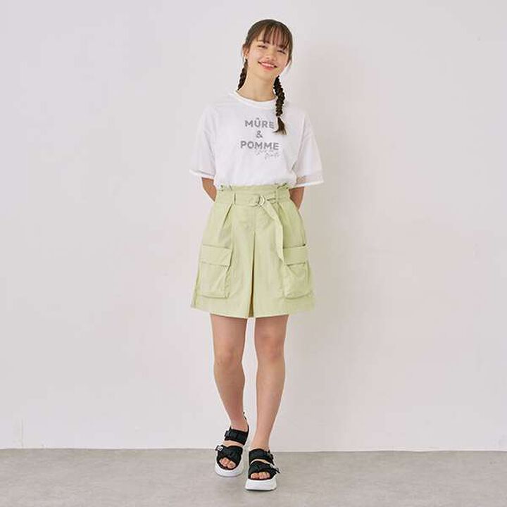 Cargo Culottes,Black, medium image number 7