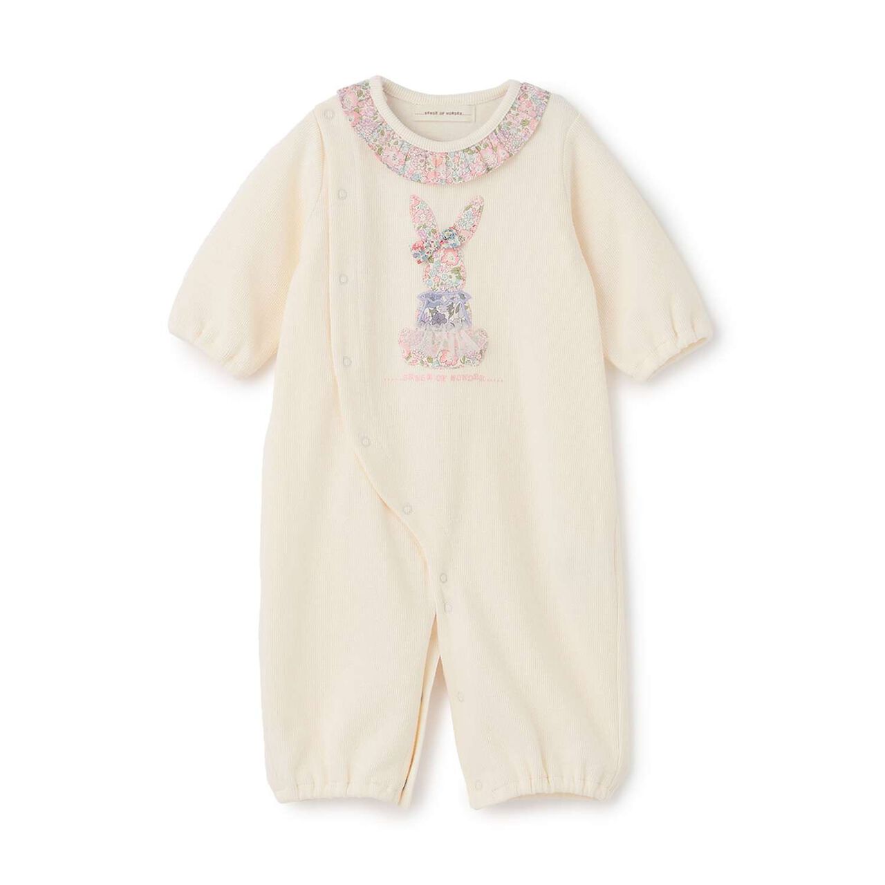 Liberty Appliqu&eacute; Rabbit 2WAY All-in-One,Pearl white, large image number 2