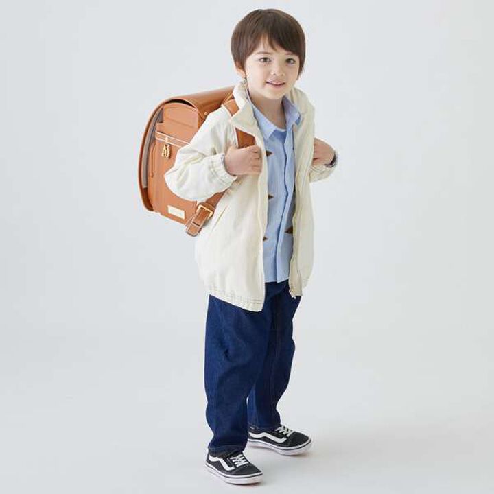 [Web Exclusive] School Backpack [Stripe Pattern],Camel, medium image number 8