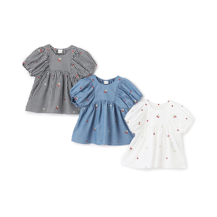 Link Strawberry Puff Tunic,Ivory, medium image number 13