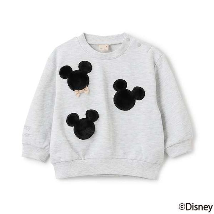 [Disney] Fur Motif Sweatshirt,Light pink, medium image number 17