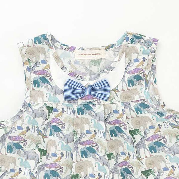 Q-For The Zoo Apron,Blue, medium image number 2