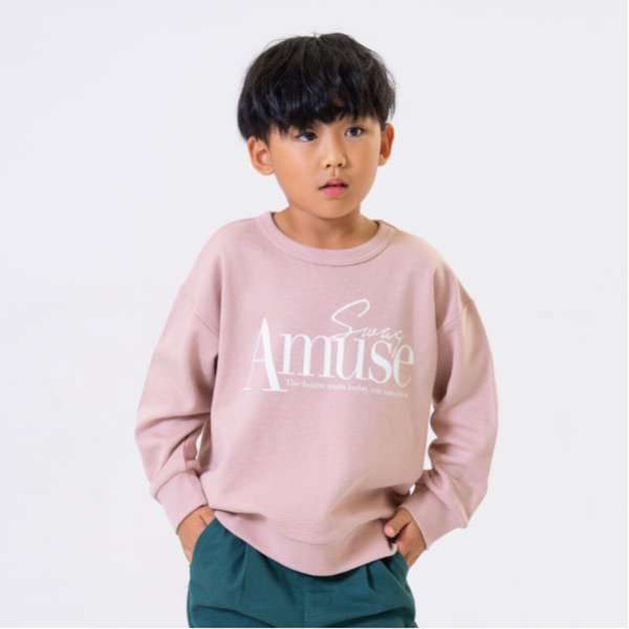 Assorted Logo Print Wide Sweatshirt,Yellow, large image number 16