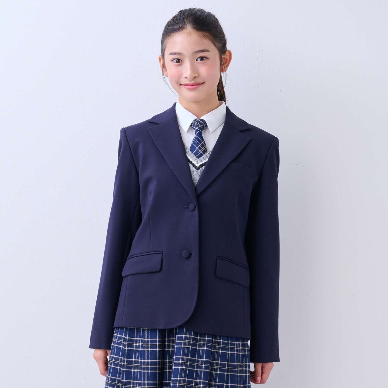 [Graduation Attire] V-Neckline Vest,Off white, large image number 9