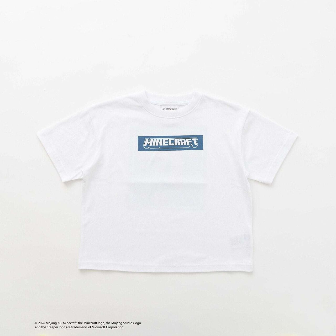 [Minecraft] Icon Block Back Short-Sleeve T-Shirt,White, large image number 11