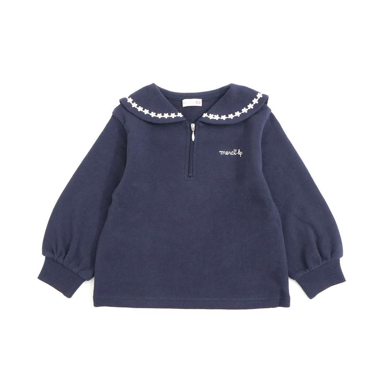 KP Sailor Collar Sweatshirt (100-160),Navy, large image number 13