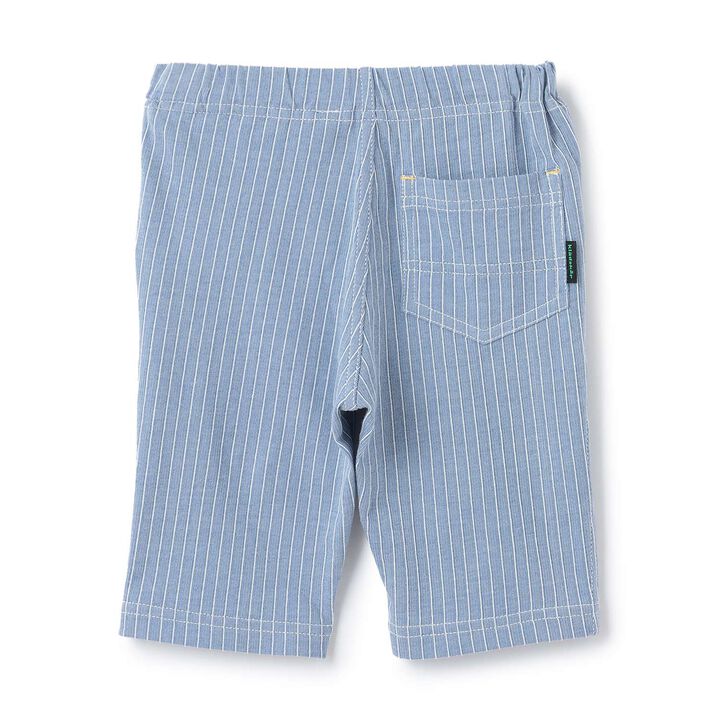 Train Stripe 6/10 Length Pants,Sax blue, medium image number 1