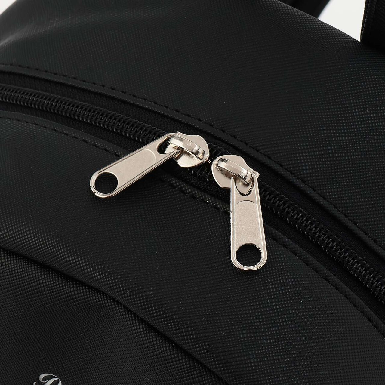 Double Pocket Checkered Backpack,Pink, large image number 8