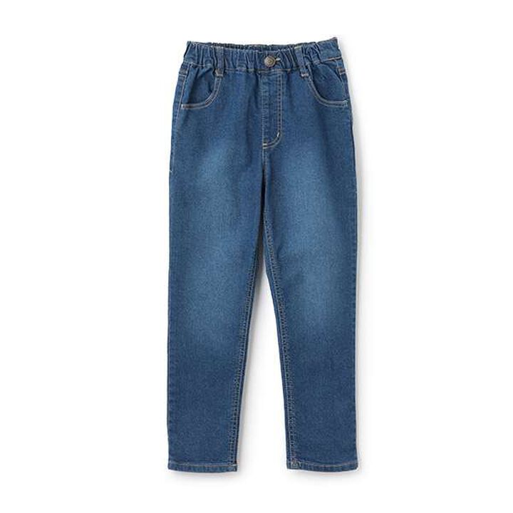 Stretch Denim Slim Pants,Blue, medium image number 10