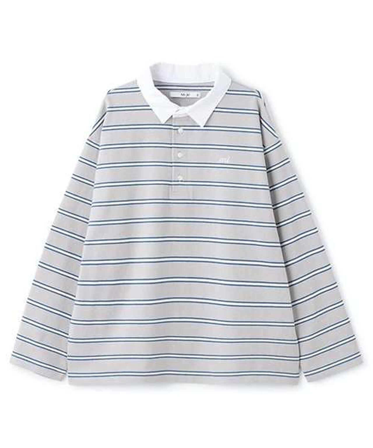 Rugby Shirt,Gray, large image number 1