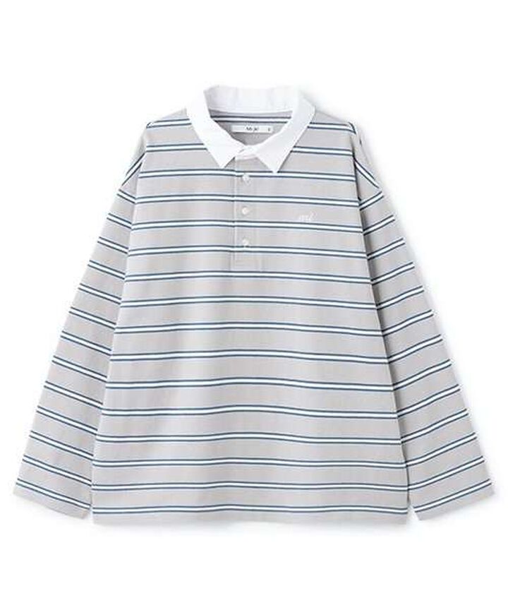 Rugby Shirt,Gray, medium image number 1