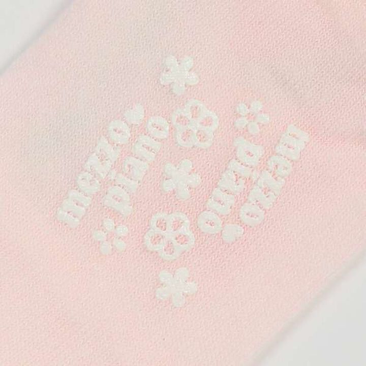 Sweet Pea Pattern Socks [Made in Japan],Light pink, medium image number 3