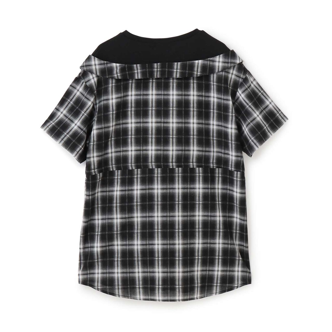 Shirt Docking Pullover Tunic Dress,Off white, large image number 1